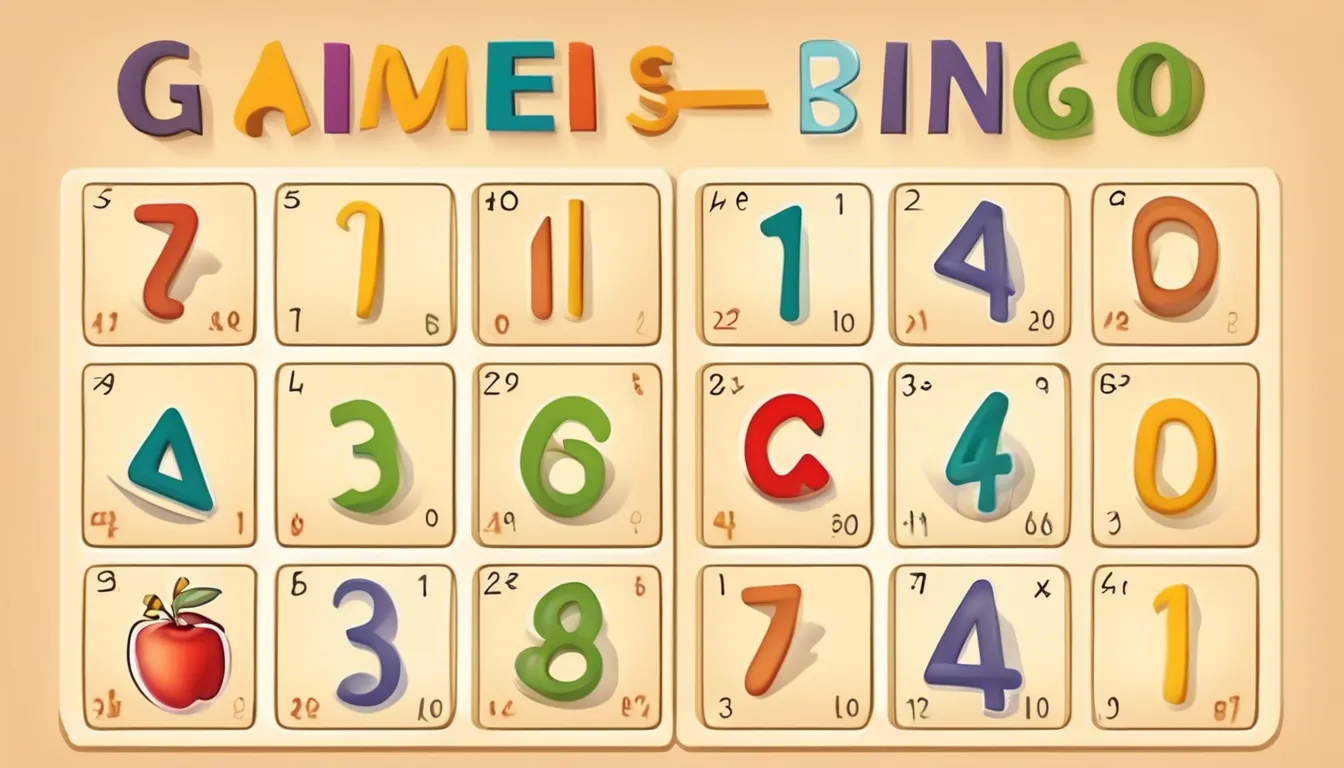 Math Bingo A Fun and Educational Game for Learning Numbers